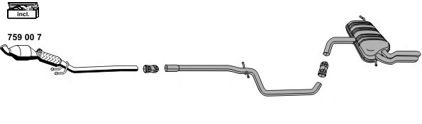 ERNST 060332 Exhaust System